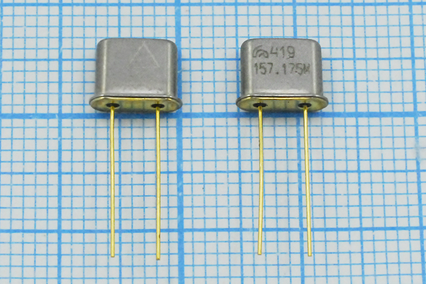 157175 \UM5\\\\РК419МН\5Г (419 157.175М) --- Кварцевые резонаторы (пьезокерамические, диэлектрические, ПАВ (SAW), резонаторы из других пьезоматериалов)