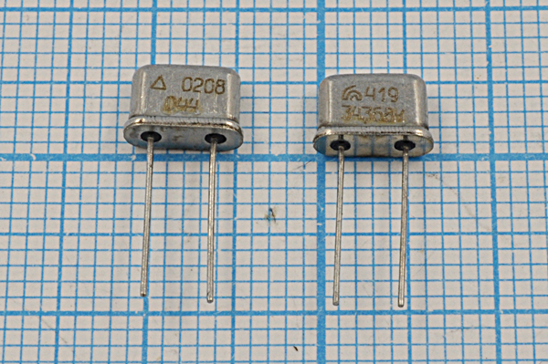 34368 \UM4\S\ 30\ 30/0~50C\РК419МР-8МС\1Г --- Кварцевые резонаторы (пьезокерамические, диэлектрические, ПАВ (SAW), резонаторы из других пьезоматериалов)