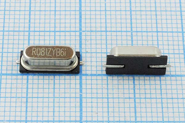 8192 \SMD49S4\18\\\AS-SMD\1Г (R081ZYB61) --- Кварцевые резонаторы (пьезокерамические, диэлектрические, ПАВ (SAW), резонаторы из других пьезоматериалов)