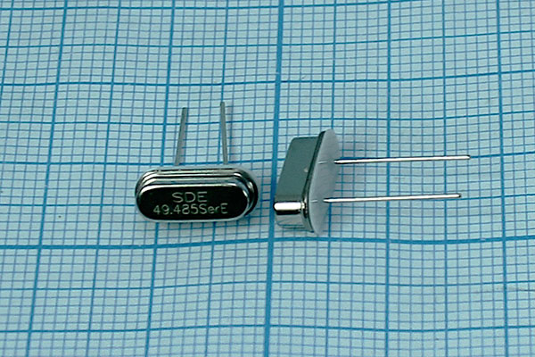 49485 \HC49S\S\ 10\ 30/-40~85C\49S[SDE]\3Г +IS --- Кварцевые резонаторы (пьезокерамические, диэлектрические, ПАВ (SAW), резонаторы из других пьезоматериалов)