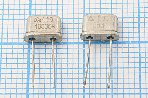 10000 \UM4\S\\\РК419МР\1Г 100 Ом --- Кварцевые резонаторы (пьезокерамические, диэлектрические, ПАВ (SAW), резонаторы из других пьезоматериалов)