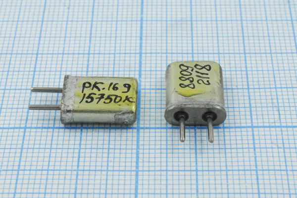 15750 \HC25U\S\\\РК169МА\1Г --- Кварцевые резонаторы (пьезокерамические, диэлектрические, ПАВ (SAW), резонаторы из других пьезоматериалов)