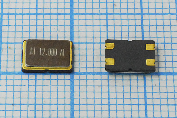 12000 \SMD07050C4\12\ 10\ 30/-40~85C\S7050\1Г --- Кварцевые резонаторы (пьезокерамические, диэлектрические, ПАВ (SAW), резонаторы из других пьезоматериалов)