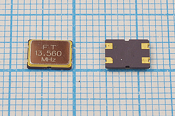 13560 \SMD07050C4\20\ 10\ 50/-40~85C\SM7S\1Г (FT) --- Кварцевые резонаторы (пьезокерамические, диэлектрические, ПАВ (SAW), резонаторы из других пьезоматериалов)