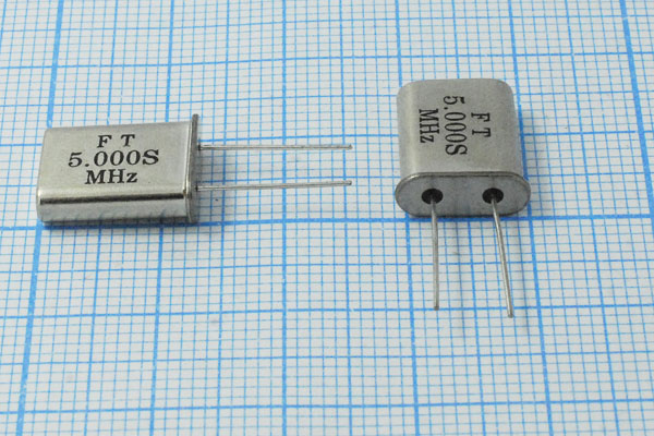 5000 \HC49U\S\ 30\ 50/-40~85C\U[FT]\1Г (FT5.000S) --- Кварцевые резонаторы (пьезокерамические, диэлектрические, ПАВ (SAW), резонаторы из других пьезоматериалов)
