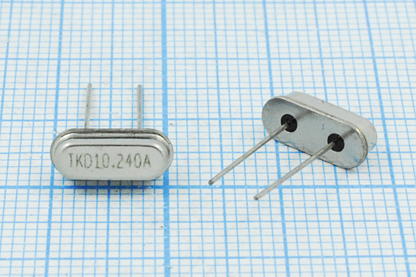 10240 \HC49S3\20\ 20\\HC-49US[TKD]\1Г (TKD10.240A) --- Кварцевые резонаторы (пьезокерамические, диэлектрические, ПАВ (SAW), резонаторы из других пьезоматериалов)