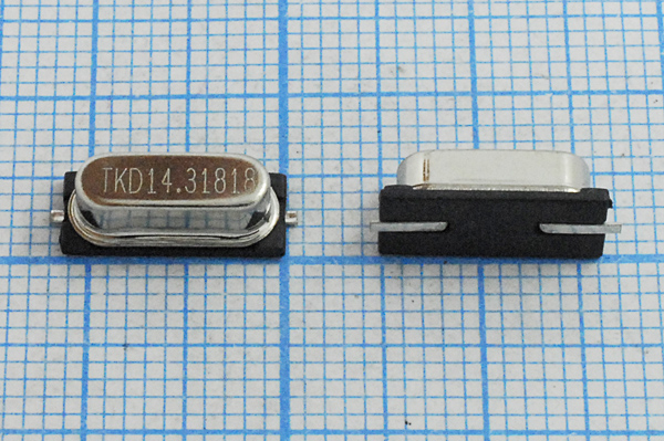 14318,18 \SMD49S4\16\ 20\\HC-49S3-SMD\1Г (TKD14.31 --- Кварцевые резонаторы (пьезокерамические, диэлектрические, ПАВ (SAW), резонаторы из других пьезоматериалов)