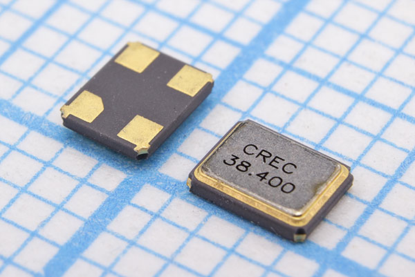 38400 \SMD03225C4\ 8\ 10\ 10/-20~80C\XMD\1Г CREC --- Кварцевые резонаторы (пьезокерамические, диэлектрические, ПАВ (SAW), резонаторы из других пьезоматериалов)