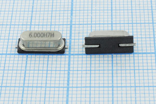 6000 \SMD49S4\20\ 30\ 30/-20~70C\HC49S4HSMD\1Г --- Кварцевые резонаторы (пьезокерамические, диэлектрические, ПАВ (SAW), резонаторы из других пьезоматериалов)