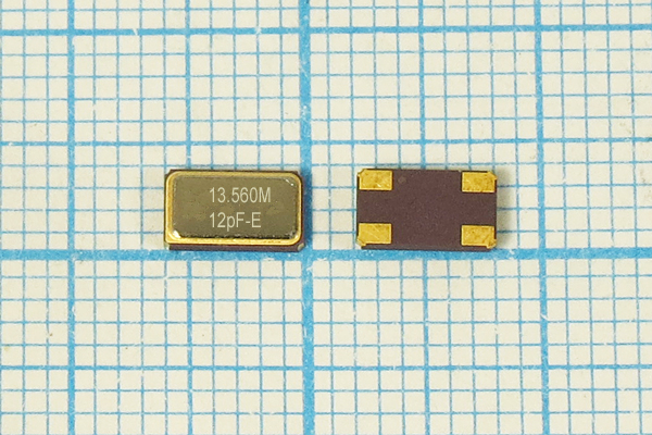 13560 \SMD06035C4\12\ 10\ 30/-40~85C\S6035\1Г --- Кварцевые резонаторы (пьезокерамические, диэлектрические, ПАВ (SAW), резонаторы из других пьезоматериалов)