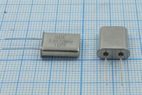 8867,238 \HC49U\16\\\49U[SDE]\1Г (SDE16pF) --- Кварцевые резонаторы (пьезокерамические, диэлектрические, ПАВ (SAW), резонаторы из других пьезоматериалов)