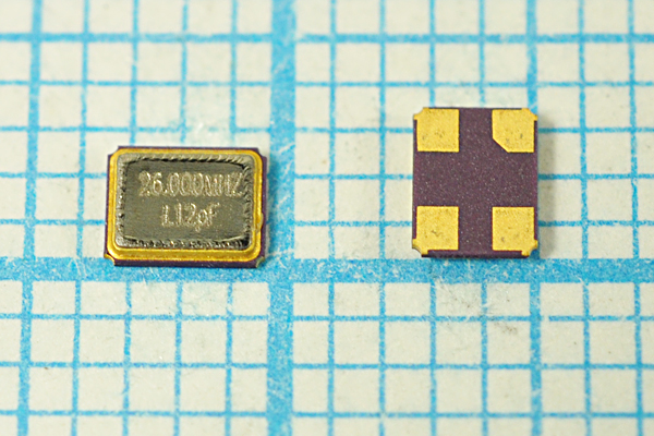 26000 \SMD03225C4\12\ 10\ 30/-40~85C\KC3\1Г --- Кварцевые резонаторы (пьезокерамические, диэлектрические, ПАВ (SAW), резонаторы из других пьезоматериалов)