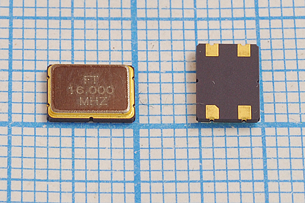 16000 \SMD07050C4\16\ 10\ 30/-40~85C\SM7S\1Г (FT16 --- Кварцевые резонаторы (пьезокерамические, диэлектрические, ПАВ (SAW), резонаторы из других пьезоматериалов)