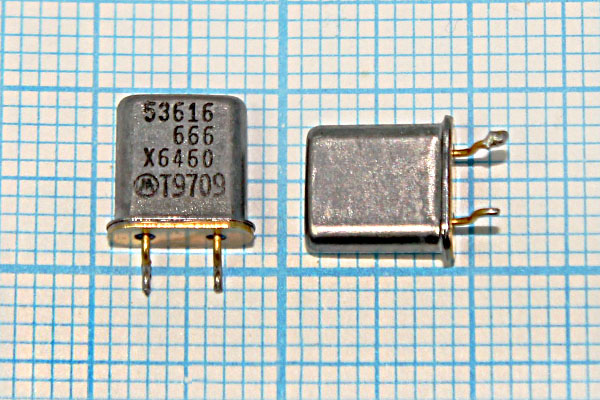 53616,666 \UM1\\\\\3Г бу (53616 666 X6460) --- Кварцевые резонаторы (пьезокерамические, диэлектрические, ПАВ (SAW), резонаторы из других пьезоматериалов)