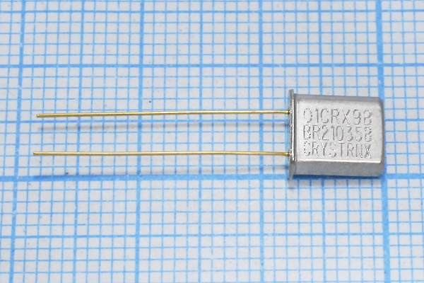14272 \UM1\\\\\1Г (BR210358) CRYSTRNX --- Кварцевые резонаторы (пьезокерамические, диэлектрические, ПАВ (SAW), резонаторы из других пьезоматериалов)
