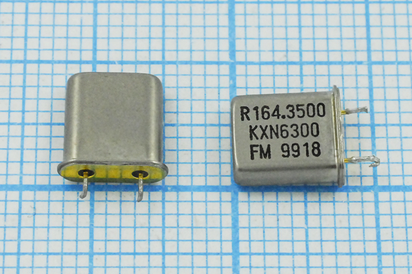 164350 \UM1\\\\\бу (R164.3500) KXN --- Кварцевые резонаторы (пьезокерамические, диэлектрические, ПАВ (SAW), резонаторы из других пьезоматериалов)