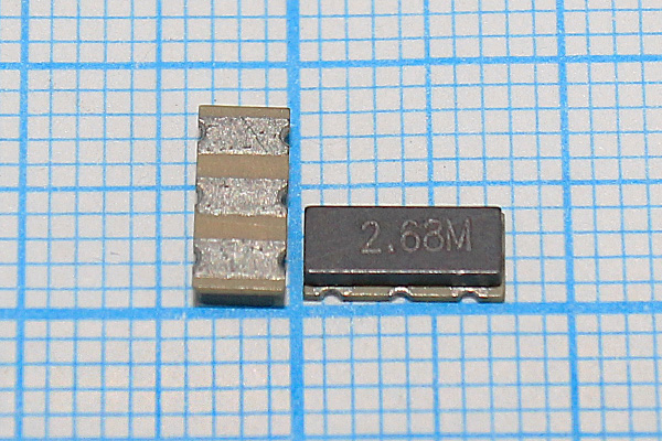 2680 \C07434C3\\4000\ /-20~80C\ZTTCC2,68MG\ --- Кварцевые резонаторы (пьезокерамические, диэлектрические, ПАВ (SAW), резонаторы из других пьезоматериалов)