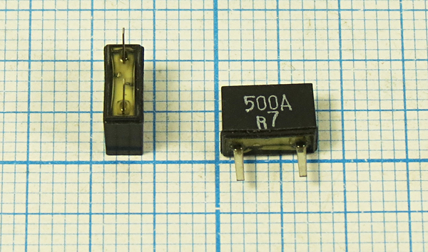 500 \C07x3x05P2\\\\\2P-2 (500A) --- Кварцевые резонаторы (пьезокерамические, диэлектрические, ПАВ (SAW), резонаторы из других пьезоматериалов)