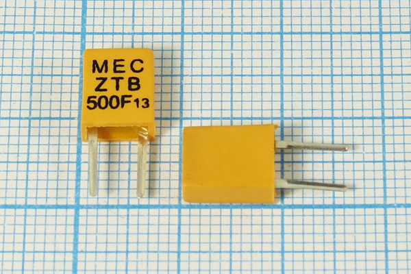 500 \C07x4x09P2\\\\ZTB500F13\2P-2 --- Кварцевые резонаторы (пьезокерамические, диэлектрические, ПАВ (SAW), резонаторы из других пьезоматериалов)