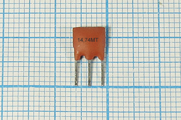 14740 \C07x5x08P3\30\5000\\ZTT14,74MT\3P --- Кварцевые резонаторы (пьезокерамические, диэлектрические, ПАВ (SAW), резонаторы из других пьезоматериалов)