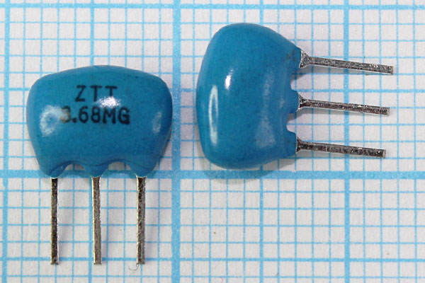 3680 \C09x5x07P3\30\5000\\ZTT3,68MG\3P --- Кварцевые резонаторы (пьезокерамические, диэлектрические, ПАВ (SAW), резонаторы из других пьезоматериалов)