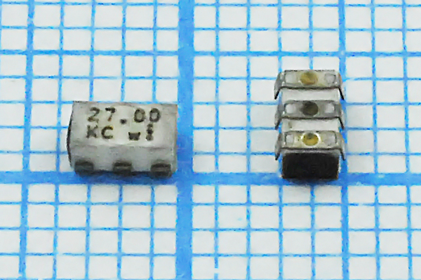 27000 \C03221C3\\5000\3000/-20~80C\SSR27,00BR-C15B --- Кварцевые резонаторы (пьезокерамические, диэлектрические, ПАВ (SAW), резонаторы из других пьезоматериалов)