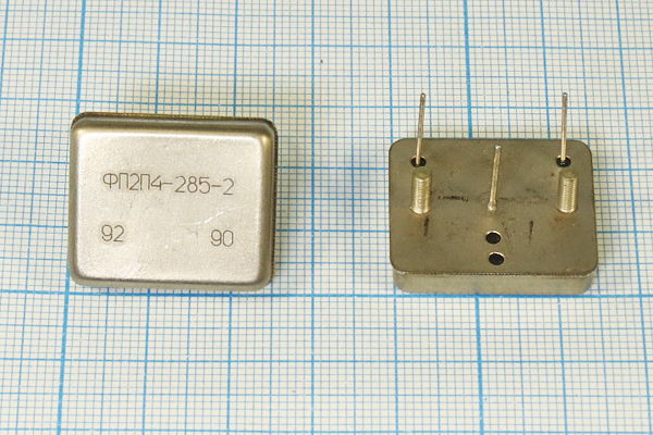 ф 4976,2 \пол\ 4,5/ \\\ФП2П4-285-02\\ --- Кварцевые фильтры (диэлектрические, пьезокерамические, ПАВ (SAW), ФЭМ, фильтры из других пьезоматериалов)