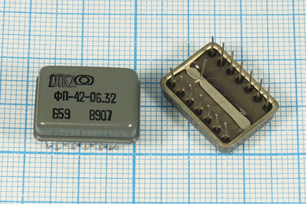ф 4980 \пол\ 1,7/ \\\ФП2П6-42-06-32\\ --- Кварцевые фильтры (диэлектрические, пьезокерамические, ПАВ (SAW), ФЭМ, фильтры из других пьезоматериалов)