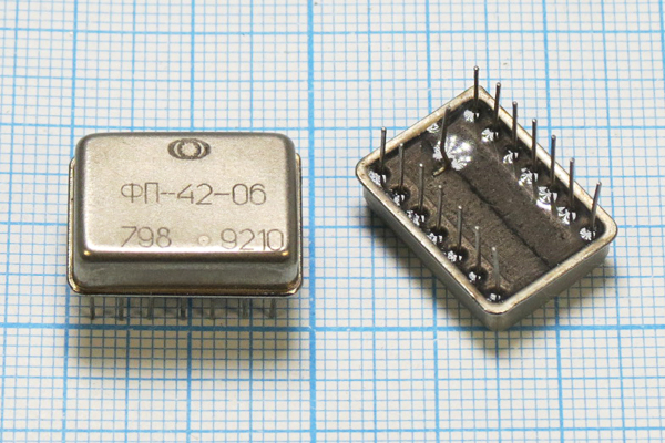 ф 5045 \пол\ 6,0/ \ТЕРЕК\\ФП2П6-42-06-00\\ --- Кварцевые фильтры (диэлектрические, пьезокерамические, ПАВ (SAW), ФЭМ, фильтры из других пьезоматериалов)