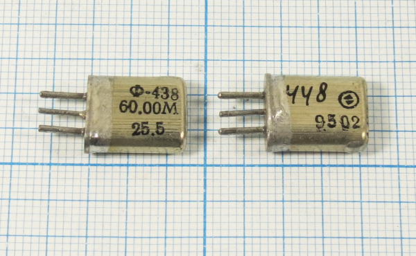 ф 60000 \пол\ 25,5/3\HC25U-3\\ФП2П8-438-60,00М-25 --- Кварцевые фильтры (диэлектрические, пьезокерамические, ПАВ (SAW), ФЭМ, фильтры из других пьезоматериалов)
