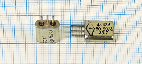 ф 60500 \пол\ 25,7/3\HC25U-3\\ФП2П8-438-60,50М-25 --- Кварцевые фильтры (диэлектрические, пьезокерамические, ПАВ (SAW), ФЭМ, фильтры из других пьезоматериалов)