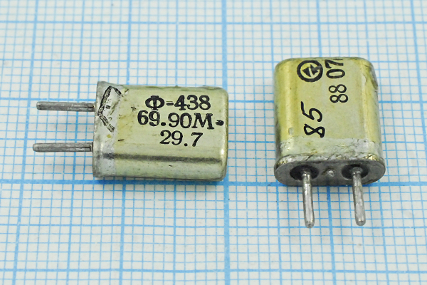 ф 69900 \пол\ 29,7/3\HC25U\\ФП2П8-438-69,90М-29,7\ --- Кварцевые фильтры (диэлектрические, пьезокерамические, ПАВ (SAW), ФЭМ, фильтры из других пьезоматериалов)