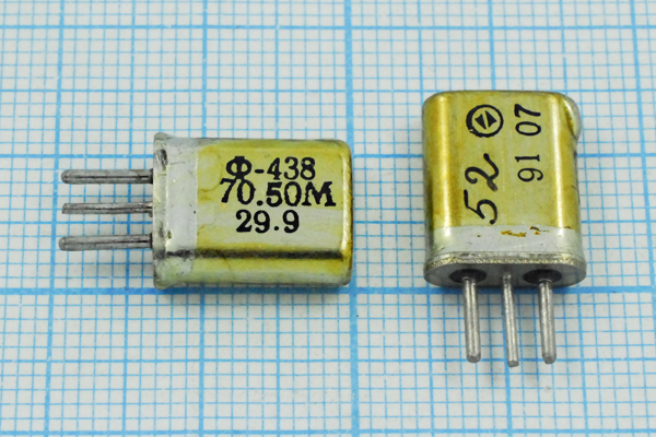 ф 70500 \пол\ 29,9/3\HC25U-3\\ФП2П8-438-70,50М-29 --- Кварцевые фильтры (диэлектрические, пьезокерамические, ПАВ (SAW), ФЭМ, фильтры из других пьезоматериалов)