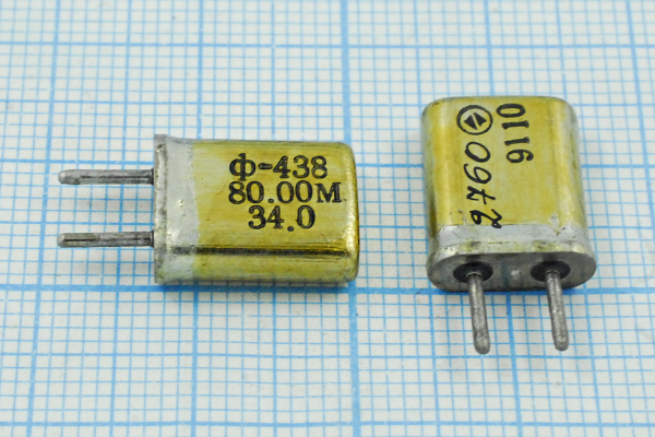 ф 80000 \пол\ 34/3\HC25U\\ФП2П8-438-80,00М-34\\ --- Кварцевые фильтры (диэлектрические, пьезокерамические, ПАВ (SAW), ФЭМ, фильтры из других пьезоматериалов)