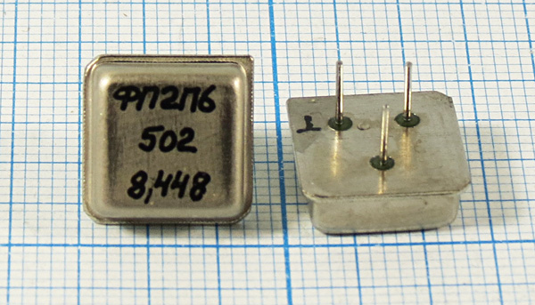ф 8448 \пол\ 9,5/3\\\ФП2П6-502\2пор\ --- Кварцевые фильтры (диэлектрические, пьезокерамические, ПАВ (SAW), ФЭМ, фильтры из других пьезоматериалов)