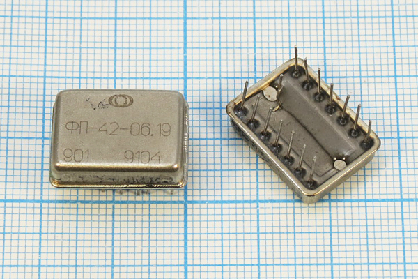 ф 5017,5 \пол\ 1,7/ \ТЕРЕК\\ФП2П6-42-06-19\\ --- Кварцевые фильтры (диэлектрические, пьезокерамические, ПАВ (SAW), ФЭМ, фильтры из других пьезоматериалов)
