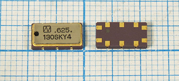 ф 130000 \пол\\SMD0904\10C\\\(130SKY4) --- Кварцевые фильтры (диэлектрические, пьезокерамические, ПАВ (SAW), ФЭМ, фильтры из других пьезоматериалов)