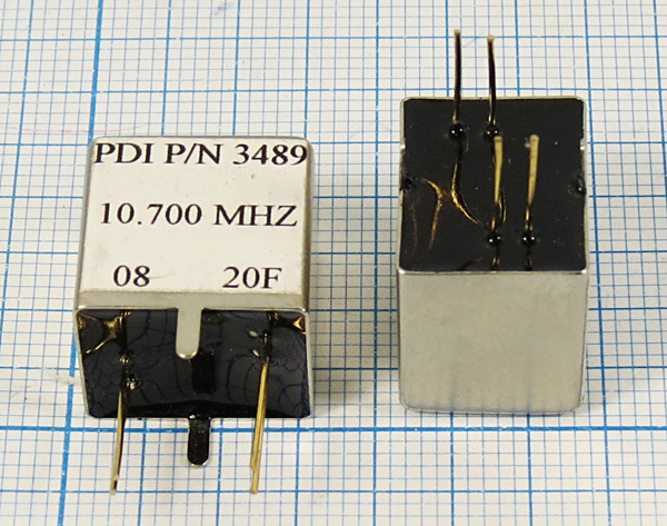 ф 10700 \пол\ 15/3\L-1\4P(2P+2P)\FTR-3489\6пор\PDI --- Кварцевые фильтры (диэлектрические, пьезокерамические, ПАВ (SAW), ФЭМ, фильтры из других пьезоматериалов)