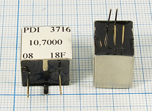 ф 10700 \пол\  7,5/3\L-1\4P(2P+2P)\FTR-3716\6пор\ --- Кварцевые фильтры (диэлектрические, пьезокерамические, ПАВ (SAW), ФЭМ, фильтры из других пьезоматериалов)