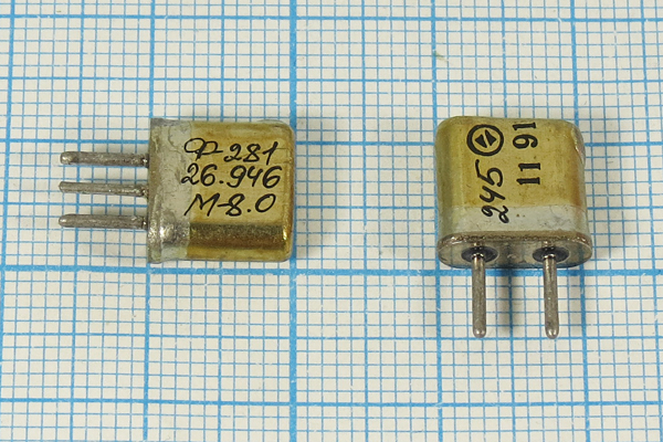 ф 26946 \пол\  8,0/3\\\ФП2П8-281-1\2пор\ --- Кварцевые фильтры (диэлектрические, пьезокерамические, ПАВ (SAW), ФЭМ, фильтры из других пьезоматериалов)