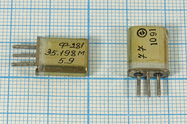 ф 35198 \пол\  5,9/3\\\ФП2П8-281-3\2пор\ --- Кварцевые фильтры (диэлектрические, пьезокерамические, ПАВ (SAW), ФЭМ, фильтры из других пьезоматериалов)