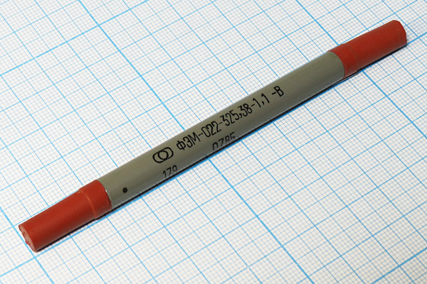 ф 325,38 \пол\  1,1/ \\\ФЭМ-022-325,38-1,1-В\\ --- Кварцевые фильтры (диэлектрические, пьезокерамические, ПАВ (SAW), ФЭМ, фильтры из других пьезоматериалов)