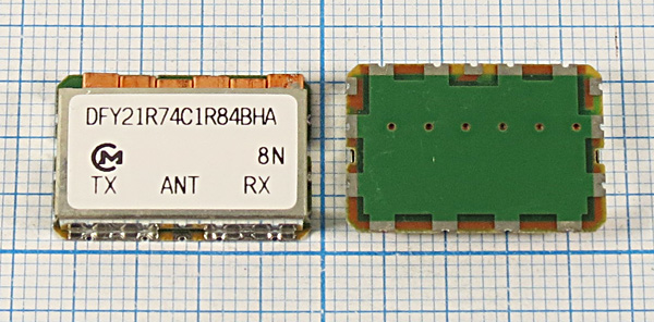 ф 1747500 \пол\75000\D21150C12\\DFY21R74C1R84BHA\ --- Кварцевые фильтры (диэлектрические, пьезокерамические, ПАВ (SAW), ФЭМ, фильтры из других пьезоматериалов)
