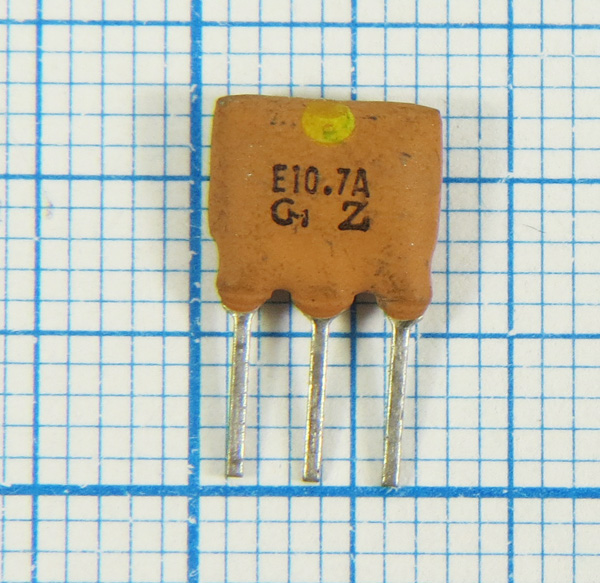 ф 10730 \пол\350/3\SFEL\3P\SFE10,7MA19-С\\ (жел) --- Кварцевые фильтры (диэлектрические, пьезокерамические, ПАВ (SAW), ФЭМ, фильтры из других пьезоматериалов)