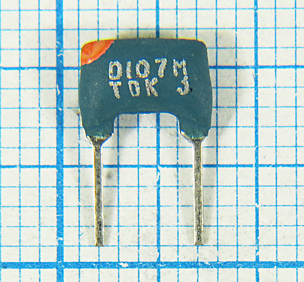 ф 10730 \дис\\CDAL\2P\FCD1070MA\\ (жел)лев --- Кварцевые фильтры (диэлектрические, пьезокерамические, ПАВ (SAW), ФЭМ, фильтры из других пьезоматериалов)