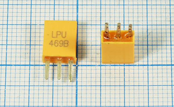 ф 469 \пол\ 10/3\SFUL\3P\LPU469B\\ [SFU469B] --- Кварцевые фильтры (диэлектрические, пьезокерамические, ПАВ (SAW), ФЭМ, фильтры из других пьезоматериалов)