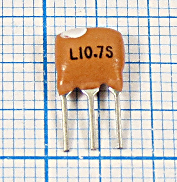 ф 10700 \пол\280/3\SFEL\3P\LT10,7MA5-E (бел)лев --- Кварцевые фильтры (диэлектрические, пьезокерамические, ПАВ (SAW), ФЭМ, фильтры из других пьезоматериалов)