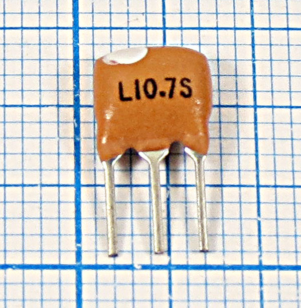 ф 10760 \пол\280/3\SFEL\3P\LT10,7MA5-E\\ (бел)лев --- Кварцевые фильтры (диэлектрические, пьезокерамические, ПАВ (SAW), ФЭМ, фильтры из других пьезоматериалов)