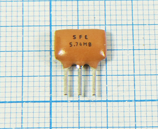 ф 5742 \пол\150/3\SFEL\3P\SFE5,74MB\\ --- Кварцевые фильтры (диэлектрические, пьезокерамические, ПАВ (SAW), ФЭМ, фильтры из других пьезоматериалов)