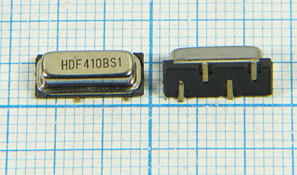 ф 410000 \пол\ 4000\SMD-F11\4C\HDF410BS1F11AA\\ --- Кварцевые фильтры (диэлектрические, пьезокерамические, ПАВ (SAW), ФЭМ, фильтры из других пьезоматериалов)